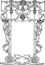 You found 270 art nouveau graphics, designs & templates from $2. Pin By Elyssanda Desertsong On Art Deco Art Nouveau Art Nouveau Patterns Border Transparent Cartoon Jing Fm