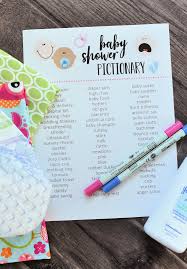Use these funny charades ideas for adults and children. Baby Shower Pictionary Free Printable Game To Play Fun Squared
