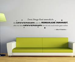 Wandtattoo Spruch Universum Dummheit Einstein Deko Aufkleber Zitat Spruche 5d210 Wandtattoos Und Leinwandbilder Gunstig Mydruck Store Com