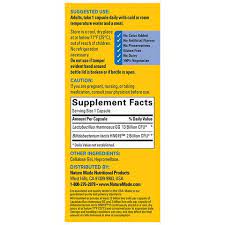 Digestive Probiotics Advanced Dual Action Nature Made