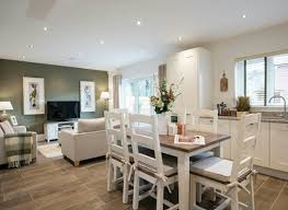 Redrow Homes Interior Designed Show Home 2017 Modern Hamptons Style Open Plan Living Kitchen Dining Room Kitchen Diner Lounge Home Decor Kitchen Home
