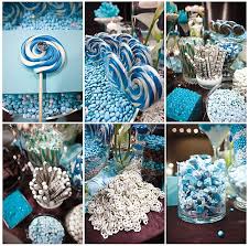 6 Large Apothecary Jars Ebay Blue Candy Buffet Blue Candy Bars Candy Buffet Wedding