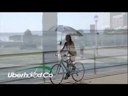 Protective Cycle Canopies Uberhood Bike Umbrella Trans