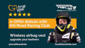 I will be installing racing seats regardless but would love to not have dash lights. Helite E Gpair Race Airbag Vest Debut With Ng Road Racing Club Youtube
