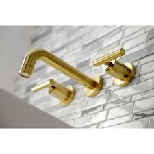 How can i correct this? Kingston Brass Manhattan 2 Handle 8 In Wall Mount Bathroom Faucet Baybridge Bath