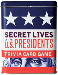 Choose any topic you like from 300+ broad and narrow themed categories. Amazon Com Secret Lives Of The U S Presidents Trivia Card Game 9781931686594 O Brien Cormac Books