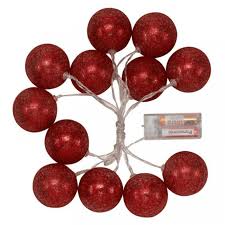 4.8 out of 5 stars with 244 ratings. Smart Garden 12 White Leds Red Globe String Lights