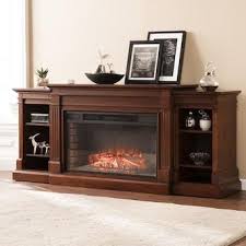 Pemberly row 58 minimal farmhouse electric fireplace tv stand console rustic wood entertainment center with storage, for tv's up to 64, in barn wood 4.4 out of 5 stars 28 $298.89 $ 298. Boston Loft Furnishings 72 In W Espresso Led Electric Fireplace Lowes Com Electric Fireplace Fireplace Apartment Fireplace