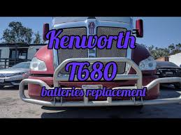 The simplest approach to read a home wiring diagram is to begin at the sour. Kenworth T680 Batteries Replacement T660 T680 T700 Low Voltage Disconnect Youtube