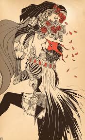 Maskedstrangerandtherosemaiden By Kippery Art Illustration Art Illustration