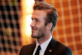 David Beckham takes