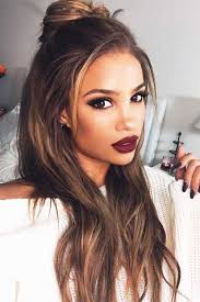 Long straight hair is a benchmark of women's beauty, especially if your locks are healthy, groomed, cut correctly and styled flatteringly. Long Hairstyles Today 66 Easy Non Boring Ideas Lovehairstyles Com
