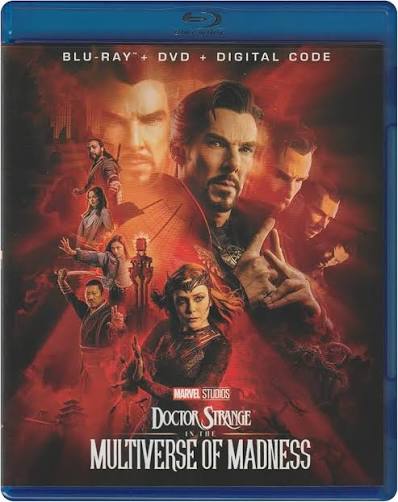 Amazon.com: Doctor Strange In The Multiverse Of Madness (2022). Marvel  Exclusive [2022 Blu-ray + DVD + Digital Code]. Sleeve. : Movies & TV