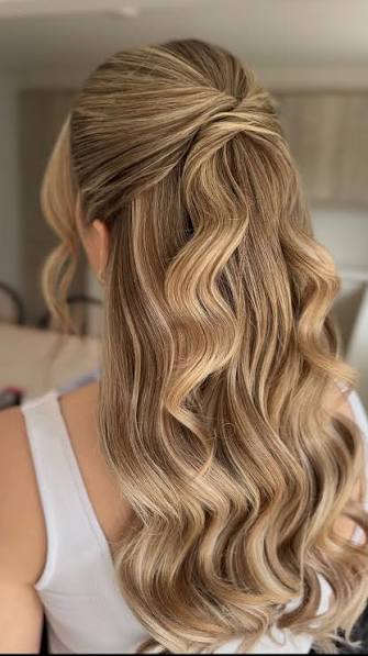 If you’ve fallen in love with this style on Instagram here’s five reasons why it should be your bridal hair style choice :, 1. It’s a timeless classic. Half up half downs will stand the test of time ...
