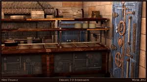 Cuisine Noir Et Jaune Lilo Cuisine Steampunk Cuisine Noire Maison Steampunk