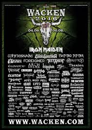Die limitierten in extremo x wacken shirts. Wacken Open Air 2016 Running Order Concerts Metal