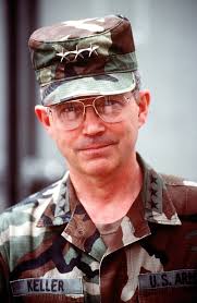 Informal portrait of LT. GEN. Richard F. Keller