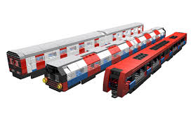 Download The Special Bundle Pack Of Custom Made Lego London Tube Trains With Parts Lists Included Lego London Bundle Pack Lego