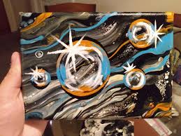 However, we recommend that you allow your paintings to dry for at least another three to four weeks so that not only the surface dries, but the complete drying process is complete. Unique Acrylic Pour Painting Techniques By Madeline Barclay