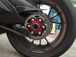 Sprocket Carrier Side Rear Axle Nut By Ducabike Dpc02