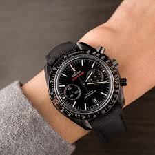 Omega has released a new speedmaster dark side of the moon apollo 8 with special 1861 caliber movement at baselworld 2018. Omega Speedmaster Dark Side Of The Moon Vs Grey Side Of The Moon Bob S Watches