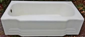 Find the best cast iron bathtubs at the lowest price from top brands like kohler, ball, barclay & more. Vintage 1950 American Standard Pembroke Alcove Bath Tub White 60 Cast Iron Rare 199 00 Picclick