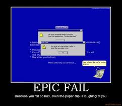Oh Window S 95 I Haven T Seen One Of These Screens In Soo Long Epic Fails Jokes Blue Screen
