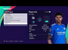 The club was in the second year of a deal with american manufacturer nike, who would supply their kit for the next six years. Wesley Fofana Face E Football Pes 2021 Leicester City Youtube