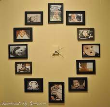 Diy projects » create and decorate » decorate » how to make a giant wall clock | decorative wall clock. Make Time For A Simple Diy Project How To Create A Photo Wall Clock
