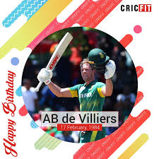 Check out ab de villiers cricket career here at business standard. Cricfit On Twitter Cricfit Wishes Ab De Villiers A Very Happy Birthday