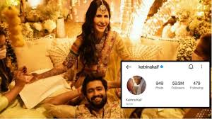 Newlywed Katrina Kaif changes her Instagram display picture, includes  husband Vicky Kaushal's photo