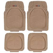 Motor Trend Mt 921 Bg Flextough Tortoise Heavy Duty Rubber Floor Mats For Car Suv Van And Truck All Weathe In 2020 Rubber Flooring Rubber Floor Mats Car Floor Mats
