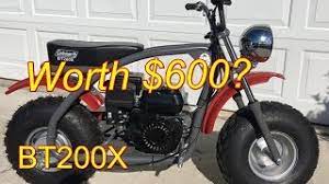 Maybe you would like to learn more about one of these? New Coleman Bt200x Mini Bike Initial Review Riding Minibike Test Youtube