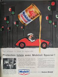 Mobil Oil French Advertisement Mobil Oils And Lubricants Are Supplied In The Uk By Chemical Corporation Uk Ltd Www Chemco Oils Car Maintenance Magazine Cover