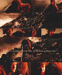 Righteous I Can T Carry It For You But I Can Carry You Emotional Scene Lord Of The Rings The Hobbit