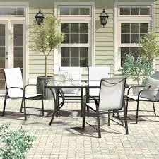 Shropshire 7 Piece Dining Set In 2020 Patio Table Set 7 Piece Dining Set Outdoor Furniture Sets