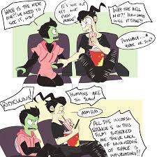 Pin By Mia Davila On Zadr Invader Zim Characters Invader Zim Fandom Memes