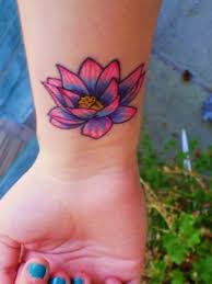 A Superb Collection Of Lotus Flower Tattoo Ideas Inspiredhub Flower Wrist Tattoos Wrist Tattoos Girls Lotus Tattoo Design