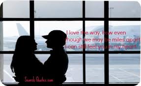 Quotes about long distance relationships. I Love U Miles Away Quotes Quotations Sayings 2021