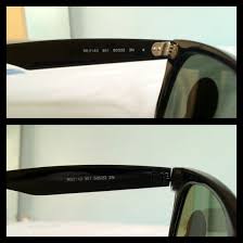 Make sure you take a good look at it. How To Identify Fake Ray Ban Wayfarers B C Guides