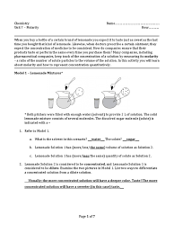 Kindly say, the types of chemical reactions worksheet answer key is universally compatible with any devices to read. Molarity Pogil Key Molar Concentration Solution