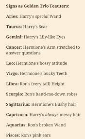 The Signs As The Golden Trios Features Zodiac Zodiac Sign Stuff Hair Aquarius Signs