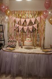 Pink White Gold Nutcracker 1st Birthday White Party Decorations Pink Gold Party Gold Party Decorations