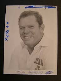 Glossy Press Photo James Attaway Dean Junior College Head Football Coach