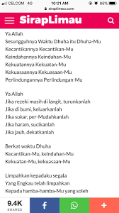 Seperti dikitip dari waktu shalat dhuha dalam kajian fiqih oleh m tatam wijaya di nu online, syekh hasan bin 'ammar dalam kitab maraqil falah, menyebutkan duha adalah nama waktu yang diawali dengan naiknya. Y T On Twitter Doa Untuk Solat Dhuha Gais