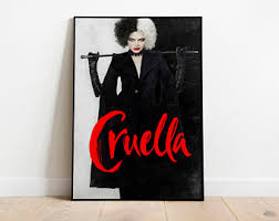 From the writer to the release date to the plot, here are all the details you need to know about emma stone's cruella, a prequel to 101 dalmatians. Cruella Poster Etsy