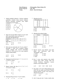 Soal ulangan matematika kelas 11. Soal Soal Matematika Materi Klas Xi Ips Pdf