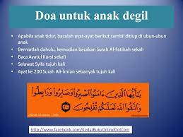 Doa Untuk Anak2 Sangat Berguna Islam For Kids Hard Quotes Islam