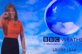 Louise lear (born 14 december 1968) is a bbc weather presenter. The Internet Can T Stop Laughing At Bbc Weather Presenter Louise Lear S Corpsing Incident Radio Times