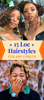 My hair was short and all over the place, so i definitely didn't know how to make a chic style out of it. 15 Loc Hairstyles When You Don T Know What To Do With Your Hair
